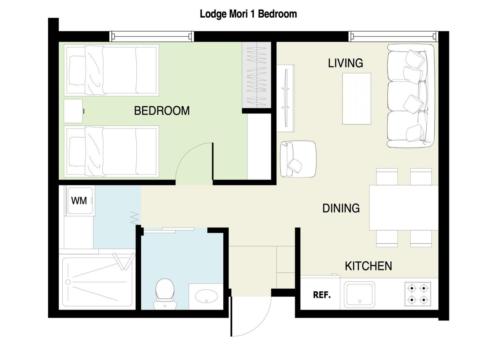 Lodge Mori Apartments Ōmagari Zewnętrze zdjęcie